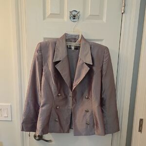 NYNY 2 Piece Vintage Elegant Women's Double-Breasted Jacket And Skirt EUC (#15)